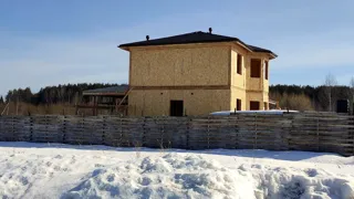 Haus nach Projekt „Premera“, Dorf Bolshoe Klochkovo: Fertiges Haus