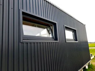 Haus nach Projekt „Barnhouse 84.2“, Dorf Ivantsevo: Fertiges Haus