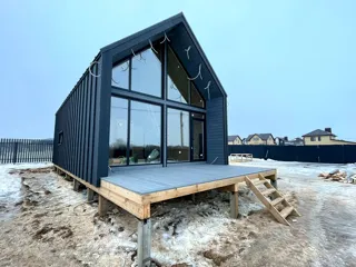 “Barnhouse Otrazhenie” projesine göre ev, Yaroslavl bölgesi: tamamlanmış ev