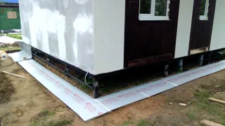 Haus nach Projekt „Slawjanskij Skit“, Region Jaroslawl: Fassadenverkleidung