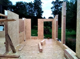 Haus nach individuellem Entwurf, Dorf Kuznetsovo: Wandmontage
