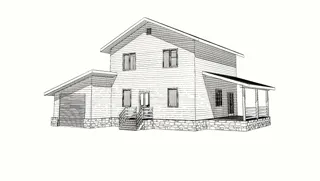 Haus nach Projekt „Platon“, Nizhniy Novgorod: Projektvisualisierung