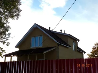 Haus nach individuellem Entwurf, Gavrilov-Yam: fertiges Gebäude