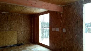 Haus nach Projekt „Utes“, Dorf Nikulskoe: Innenwände