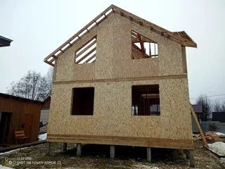 Haus nach Projekt „Elisej“, Region Wologda: Obergeschoss und Dachgeschoss