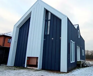 Haus 221,5 m² nach individuellem Projekt, Dorf Yusupovo: Fertiges Haus