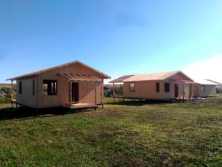 Haus nach Projekt „Finnisch 60“, Kazan: Fertiges Haus
