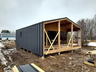 Haus 65,4 m² nach individuellem Projekt, Dorf Striznevo