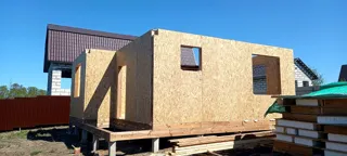 Haus 95 m² nach individuellem Projekt, Dorf Reshma: Wandmontage