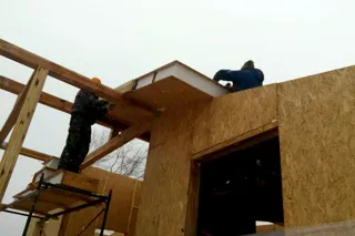 Haus nach Projekt „Slatoust“, Gebiet Moskau: Dach