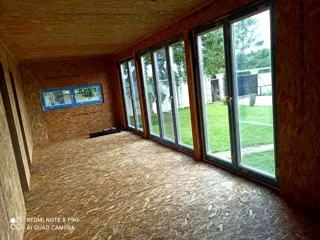 Haus 56 m² nach individuellem Projekt, Dorf Kleshchevo: Trennwände