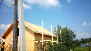 Haus nach Projekt „Gamma“, Gebiet Kostroma: Fertiges Haus