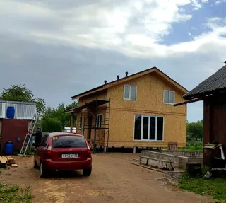 House based on the “Yessentuki 8x8” design, Berkino village: completed house