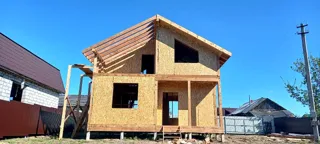 Haus 95 m² nach individuellem Projekt, Dorf Reshma