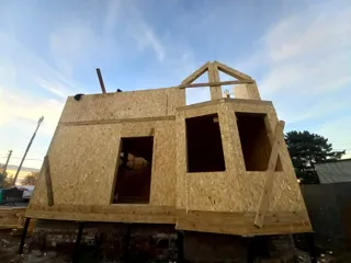 107 m² house, custom design, Shuya: second floor and attic floor