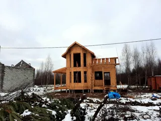 Haus 152 m² nach Projekt „Prag“, Dorf Lysnovo: Obergeschoss und Dach