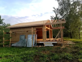 Haus 64 m² nach individuellem Projekt, Dorf Seltso-Podelyshevo: Dach