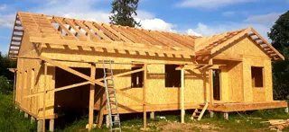 Haus 153,4 m² nach individuellem Projekt, Dorf Vereskunovo: Dach