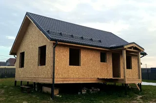 68,4 m² ev, “Almaz” projesi, Gavshino köyü: tamamlanmış ev