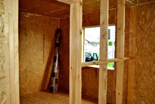 Haus nach Projekt „Ermak“, Dorf Vasilevo: Innenwände