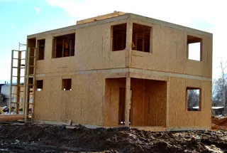 Haus nach Projekt „Sews“, Dorf Koltsovo: Obergeschoss und Dachgeschoss