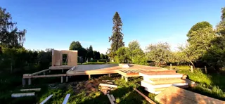 Haus 153,4 m² nach individuellem Projekt, Dorf Vereskunovo: SIP-Boden auf Höhe 0