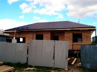 Haus nach individuellem Projekt, Dorf Troitsko-Nikolskoe