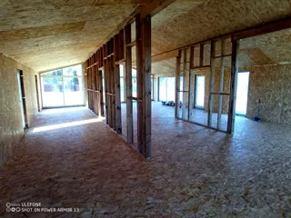Haus nach Projekt „Barnhouse 110“, Dorf Ivantsevo: Innenwände