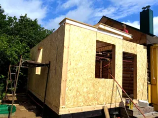 Custom-design extension, Uvod village: finished building