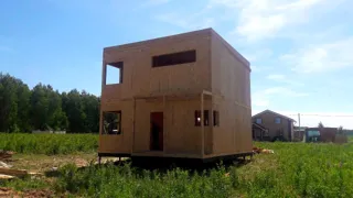 “Stil 108” projesine göre ev, Nijniy Novgorod bölgesi: tamamlanmış ev