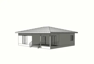 Haus 107 m², individuelles Projekt, SNT „Kowaljowo“