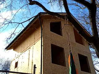 Haus 72 m² nach individuellem Projekt, Pushchino: Dach