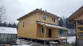 Haus nach Projekt „William 192“, Dorf Timonovo: Fertiges Haus