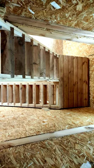 Haus nach Projekt „Jessentuki 7.5x7.5“, Dorf Rastunovo: Innenwände