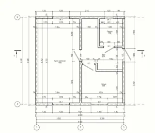 Özel projeye göre 75 m² ev, Anapa: proje planı