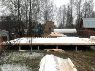 Haus nach Projekt „Randevu - E2.8“, Dorf Ivanteevka: SIP-Boden auf Höhe 0