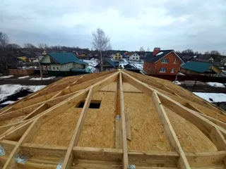 85 m² house built to a custom design, Rybinsk: roofing