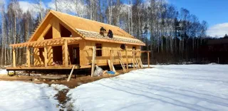 Custom-design house, Sankt-Peterburg: second floor and attic floor