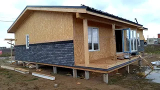 Haus 143 m², Projekt „Wuokatti“, Gebiet Kostroma: Fenster und Türen