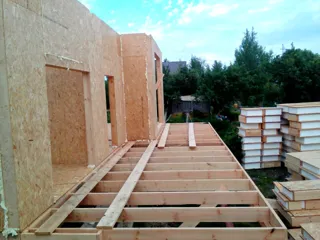 Haus nach individuellem Entwurf, Region Jaroslawl: Wandmontage
