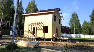 House based on the “Dilizhans” design, Moscow Region: completed house