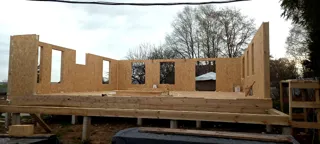 Haus 193 m² nach individuellem Projekt, Dorf Yaskino: Wandmontage