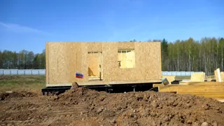 Özel projeli ev, Kusakovka köyü: duvar montajı