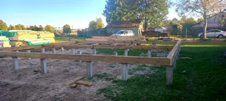House based on the “Patio” design, Mikhaylovskoe village: foundation and sill strapping