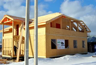 Haus nach Projekt „Townhouse - 1“, Ivanovo: Obergeschoss und Dachgeschoss