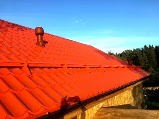 Haus nach individuellem Entwurf, Siedlung Borisoglebskiy: Dach