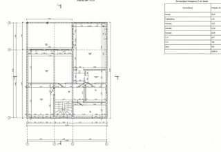 270 m² ev, özel proje, “Lesnaya podkova” sitesi: proje planı