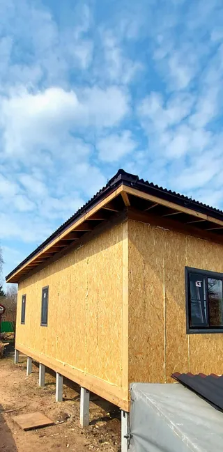 Haus 102 m², Projekt „Randevu - E2.8“, SNT „Sputnik“: fertiges Haus