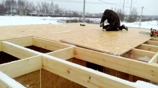 Haus nach Projekt „Markis“, Gebiet Moskau: SIP-Boden auf Höhe 0