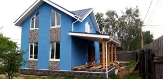 Haus nach Projekt „Dorofejewo“, Kovrov: Fertiges Haus